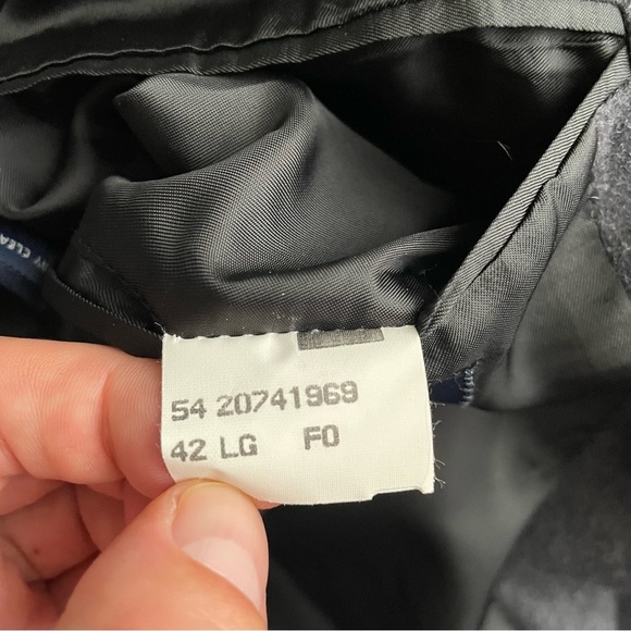 Brooks Brothers Men’s 100% Pure Cashmere Blazer Jacket Charcoal Gray 42L - Picture 9 of 11